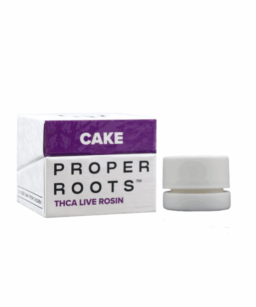 PRE-ORDER: Proper Roots THCA Live Rosin 1G (Case of 6) / CAKE: (H) Gelato